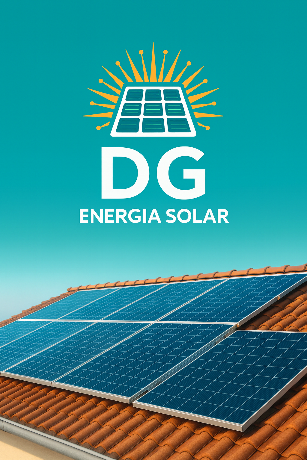 Residência com painéis solares DG Energia Solar